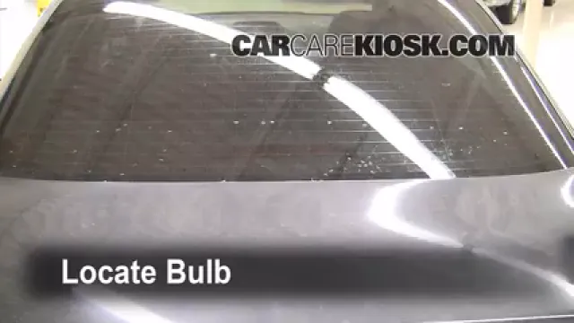 2008 Acura TSX 2.4L 4 Cyl. Luces Luz de freno central (reemplazar foco)